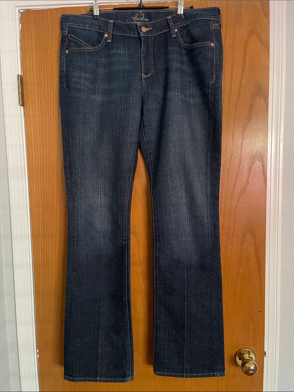 Hudson Women's Dark Indigo Bootcut Jeans